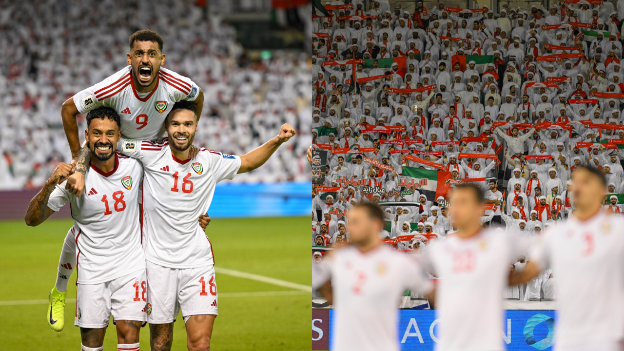 الإمارات تهزم عمان 2-1 في تصفيات كأس العالم لكرة القدم وتتصدر المجموعة الأولى. يقترب من كأس العالم 2026 FIFA | أخبار العالم
 ستاديوم بوست