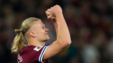 إيرلينج هالاند يسجل ثلاثية للنرويج، وروبن نيفيز يشيد بديوجو جوتا بعد الهدف
 ستاديوم بوست