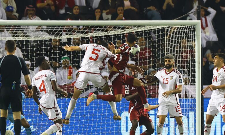 قطر تحجز مكانها في كأس العالم بعد فوز الإمارات بضربات رأسية في الشوط الثاني
ستاديوم بوست