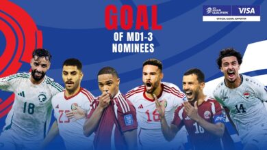 #AsianQualifiers – صوّت لهدف VISA الخاص بك في الجولة
 ستاديوم بوست