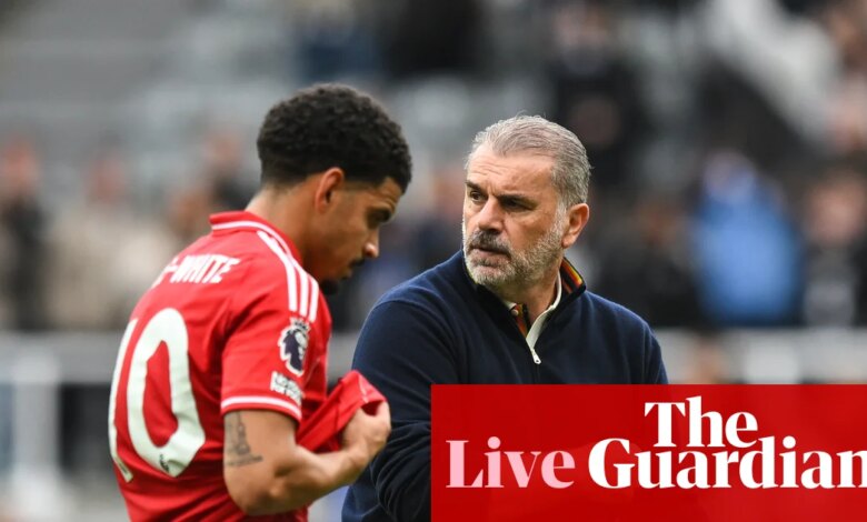 Postecoglou defends trophy record; Arteta backs Gyökeres, Palmer injury blow – football live | Premier League ستاديوم بوست