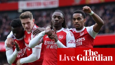 أرسنال ضد كريستال بالاس، أستون فيلا ضد مانشستر سيتي والمزيد: ساعة الدوري الإنجليزي الممتاز – مباشر | كرة القدم
ستاديوم بوست