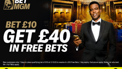 احصل على 40 جنيهًا إسترلينيًا من الرهانات المجانية لإنفاقها على كرة القدم مع BetMGM
 ستاديوم بوست