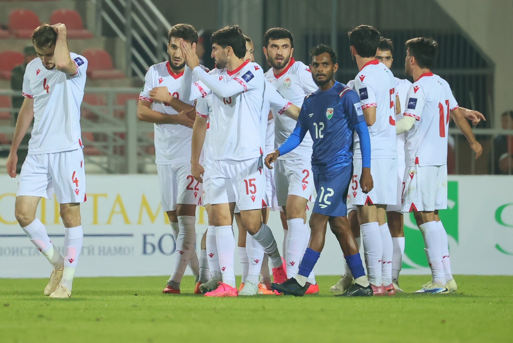 التصفيات - المجموعة الأولى: طاجيكستان 2-0 جزر المالديف
 ستاديوم بوست