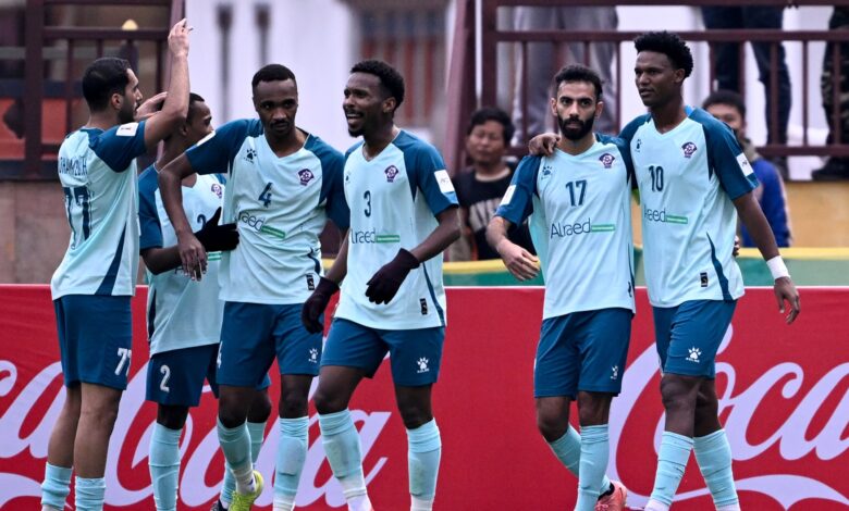 المجموعة الأولى: عبديش آتا (KGZ) 1-2 نادي الشباب (OMA)
 ستاديوم بوست