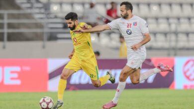 المجموعة الثانية: الكويت (KUW) 1-1 السيب (OMA)
 ستاديوم بوست