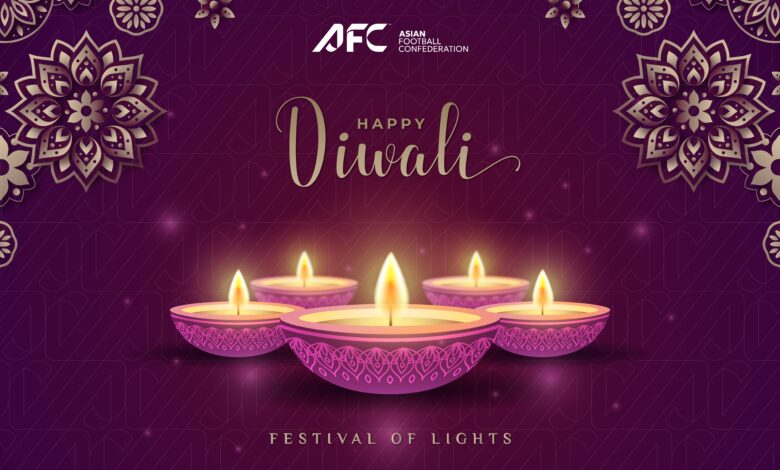 تحيات ديوالي من الاتحاد الآسيوي
 ستاديوم بوست