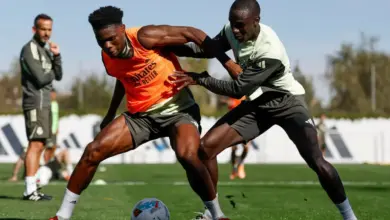 فيرلاند ميندي يعود للتدريبات بعد غياب طويل بسبب الإصابة!
 ستاديوم بوست