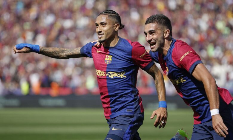 هل يلحق بالكلاسيكو؟ برشلونة تعاني من أزمة رافينيا
لاليغا