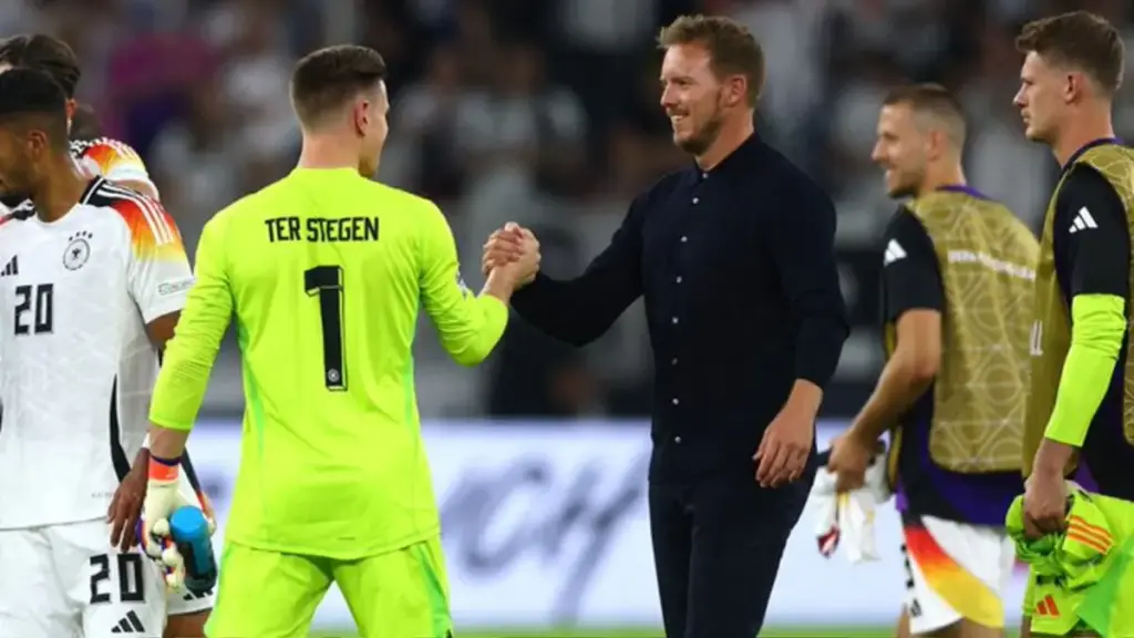 ناجيلسمان ينصح تير شتيجن بمغادرة برشلونة
 ستاديوم بوست