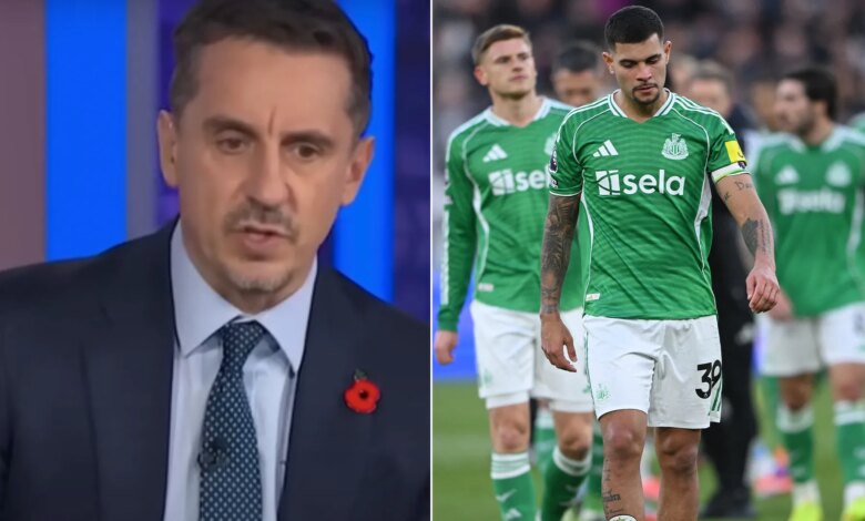 غادر غاري نيفيل "غاضبًا حقًا" مما رآه خلال فوز وست هام المثير للإعجاب على نيوكاسل "الخامل"
 ستاديوم بوست