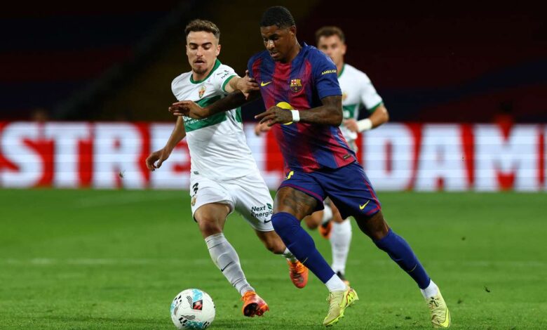 يريد هانسي فليك مدرب برشلونة أن يكون ماركوس راشفورد أكثر فاعلية في الثلث الأخير
 ستاديوم بوست