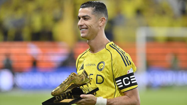 كريستيانو رونالدو مع النصر .