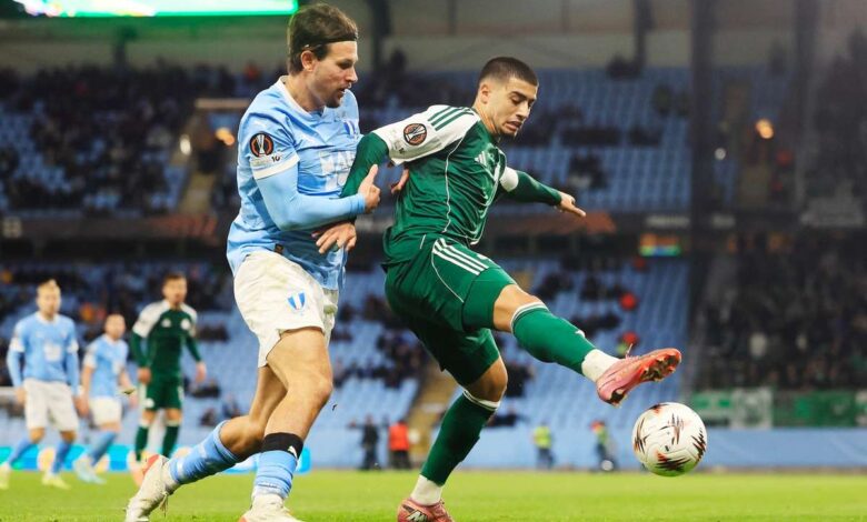 UEL: هدف متأخر من أنس زاروري يمنح باناثينايكوس الفوز 1-0 على مالمو في مرحلة الدوري
ستاديوم بوست