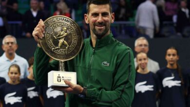 ديوكوفيتش يتحدى السن ليفوز باللقب رقم 101 بعد نهائي الماراثون مع موسيتي في أثينا
ستاديوم بوست