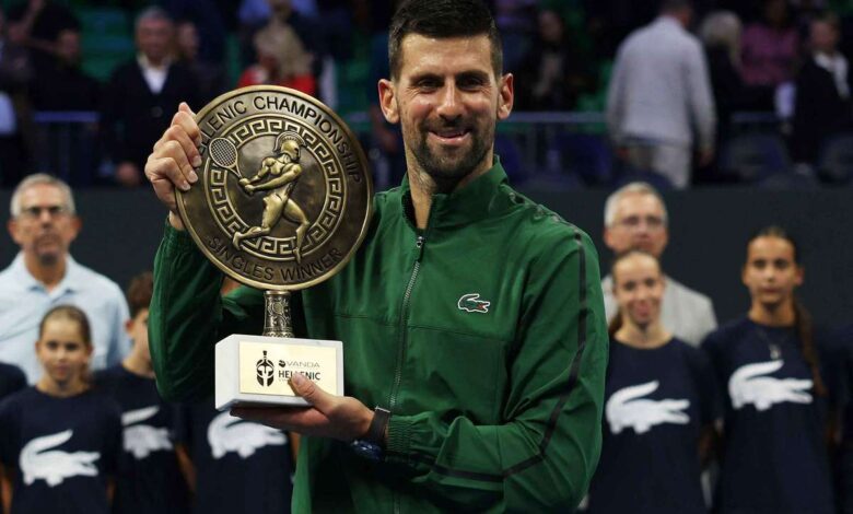 ديوكوفيتش يتحدى السن ليفوز باللقب رقم 101 بعد نهائي الماراثون مع موسيتي في أثينا
ستاديوم بوست