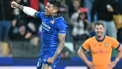 أذهل إيواني الإيطالي المولود في ملبورن فريق Wallabies في عودة 26-19
 ستاديوم بوست