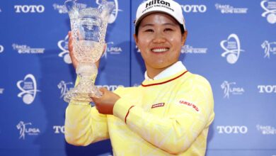 ناسا هاتوكا تفوز بالمباراة الفاصلة لتفوز بلقب LPGA Japan Classic المختصر بالمطر
ستاديوم بوست