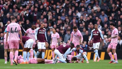 سقط نجما بورنموث تايلر آدامز وآدم سميث على الأرض بسبب إصابات خطيرة في الرأس أثناء تعليق مباراة أستون فيلا
ستاديوم بوست