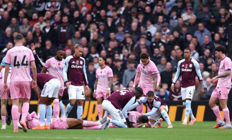 سقط نجما بورنموث تايلر آدامز وآدم سميث على الأرض بسبب إصابات خطيرة في الرأس أثناء تعليق مباراة أستون فيلا
ستاديوم بوست