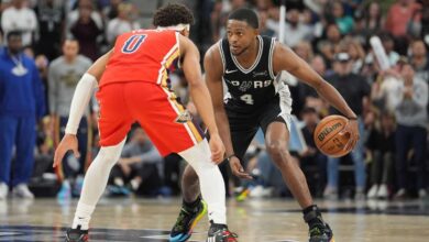 تقرير الدوري الاميركي للمحترفين: نجوم فوكس في فوز توتنهام على بيليكانز وأثبت هوكس أنه قوي للغاية بالنسبة لليكرز
 ستاديوم بوست