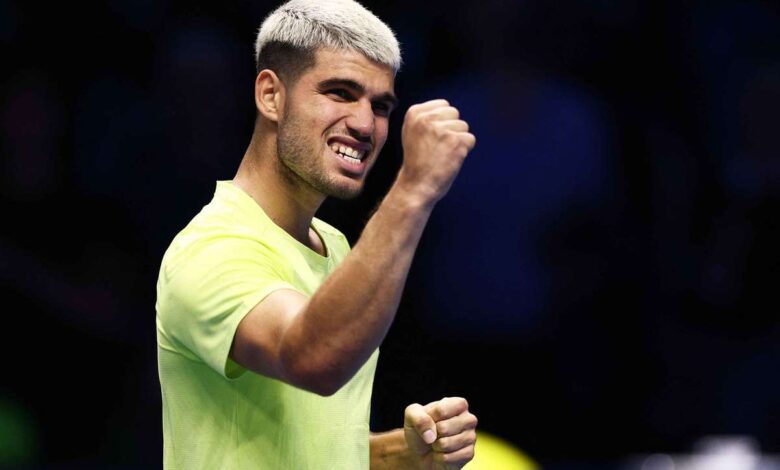 يقول كارلوس الكاراز إن المركز الأول في نهاية العام لم يكن في ذهنه خلال مواجهة تايلور فريتز
 ستاديوم بوست