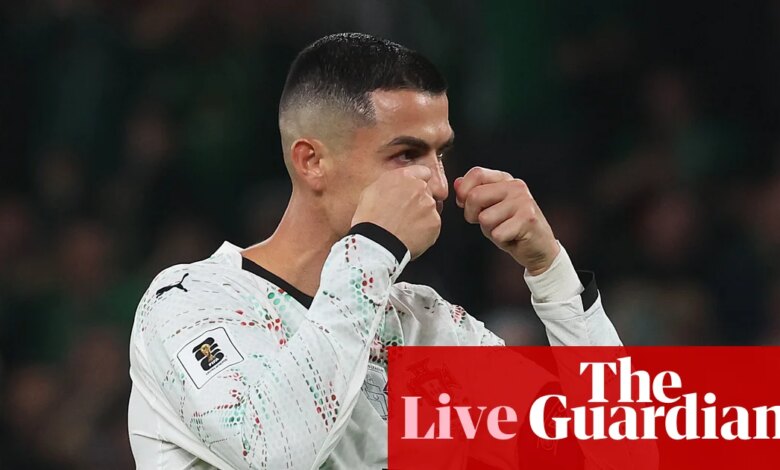 Ronaldo could miss two World Cup games after red; qualifying latest: football news – live | Soccer ستاديوم بوست
