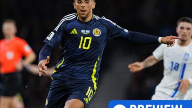 قناة تلفزيونية لتصفيات كأس العالم بين اسكتلندا وبيلاروسيا، بث مباشر، وقت انطلاق المباراة
 ستاديوم بوست