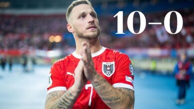 فوز النمسا التاريخي 10-0 على سان مارينو يعزز مشوارها في تصفيات كأس العالم
 ستاديوم بوست