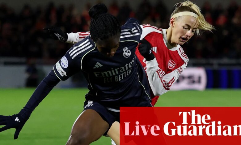 آرسنال ضد ريال مدريد: دوري أبطال أوروبا للسيدات – مباشر | دوري أبطال أوروبا للسيدات
 ستاديوم بوست