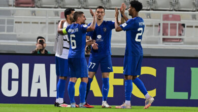 الجولة الرابعة: الدحيل (قطر) 4-1 شباب الأهلي (الإمارات)
 ستاديوم بوست