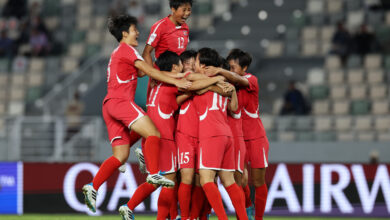 - الدور ربع النهائي: كوريا الشمالية 5-1 اليابان
 ستاديوم بوست