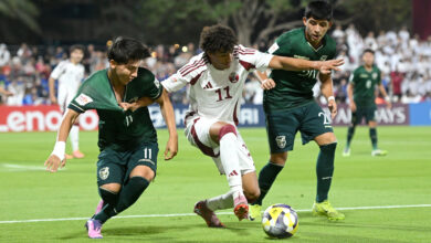 المجموعة الأولى: بوليفيا 0-0 قطر
 ستاديوم بوست