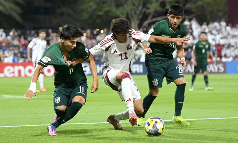 المجموعة الأولى: بوليفيا 0-0 قطر
 ستاديوم بوست