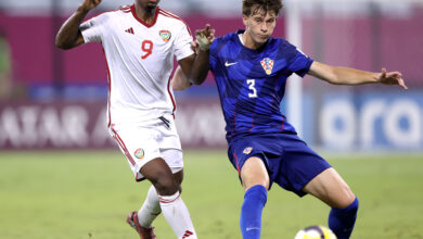 المجموعة الثالثة: الإمارات 0-3 كرواتيا
 ستاديوم بوست