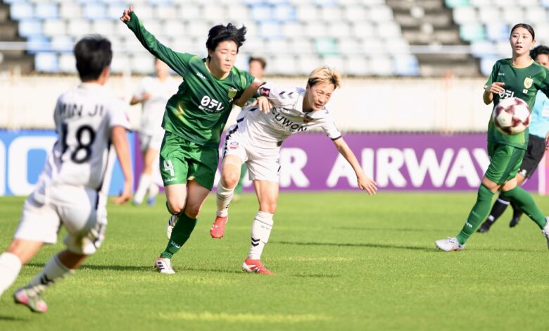 المجموعة الثالثة: سوون للسيدات (كوريا الجنوبية) 0-0 طوكيو فيردي بيليزا (اليابان)
ستاديوم بوست
