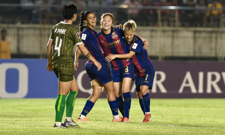 المجموعة الثالثة: سوون للسيدات (كوريا الجنوبية) 5-0 ISPE WFC (MYA)
ستاديوم بوست