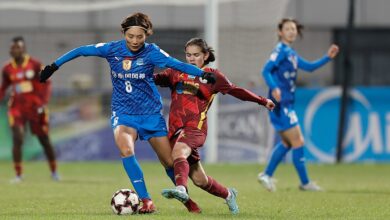 المجموعة الثانية: ووهان جيانجدا للسيدات (الصين) 1-1 ناساف (أوزبكستان)
 ستاديوم بوست