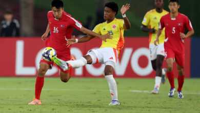 المجموعة السابعة: كولومبيا 2-0 كوريا الشمالية
 ستاديوم بوست
