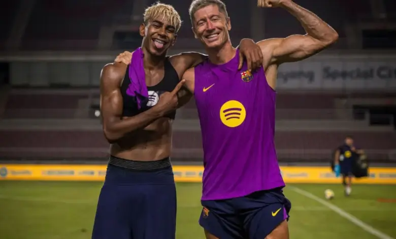 برشلونة: روبرت ليفاندوفسكي لم يعد يريد التحدث إلى لامين يامال
ستاديوم بوست