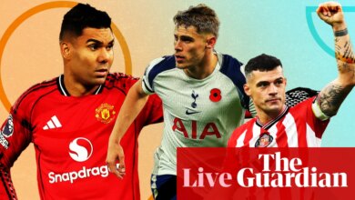 تشكيلة توتنهام ضد مانشستر يونايتد، أخبار الدوري الإنجليزي الممتاز ودوري WSL – يوم المباراة على الهواء مباشرة | كرة القدم
ستاديوم بوست