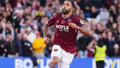 عاد وست هام من الخلف ليهزم بيرنلي ويحقق فوزين من مباراتين
 ستاديوم بوست