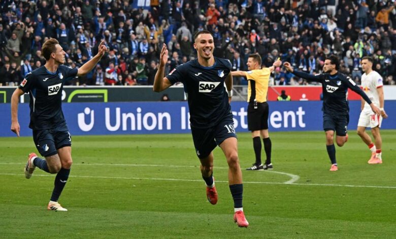 فاز هوفنهايم بالمباراة الرابعة على التوالي ليمنح فريق لايبزيج أول خسارة له منذ أغسطس
 ستاديوم بوست