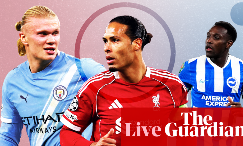 يسافر ليفربول إلى مانشستر سيتي، ويستعد للدوري الإنجليزي الممتاز والمزيد – يوم المباراة مباشرة | كرة القدم
ستاديوم بوست