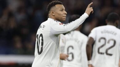 كيليان مبابي يعادل رقم كريستيانو رونالدو القياسي في فوز ريال مدريد على إشبيلية