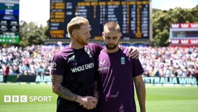 England captain Ben Stokes consoles Will Jacks