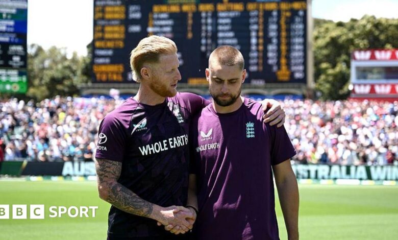 England captain Ben Stokes consoles Will Jacks