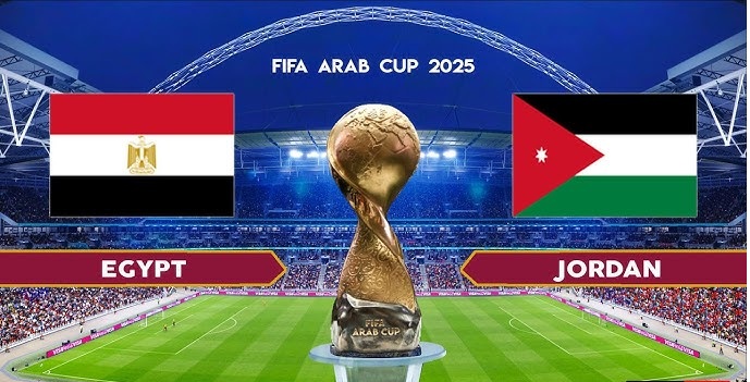 مصر X الاردن في كاس العرب