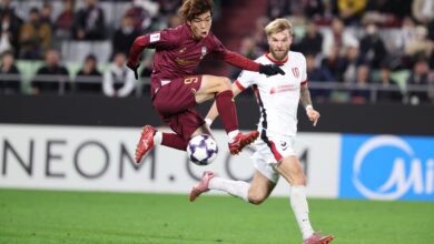 الجولة السادسة: فيسيل كوبي (اليابان) 2-2 تشينجدو رونجتشينج (الصين)