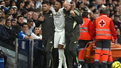 تعرض ريال مدريد لخسارة مفاجئة على أرضه أمام سيلتا فيجو، بعد خروج إيدير ميليتاو للإصابة